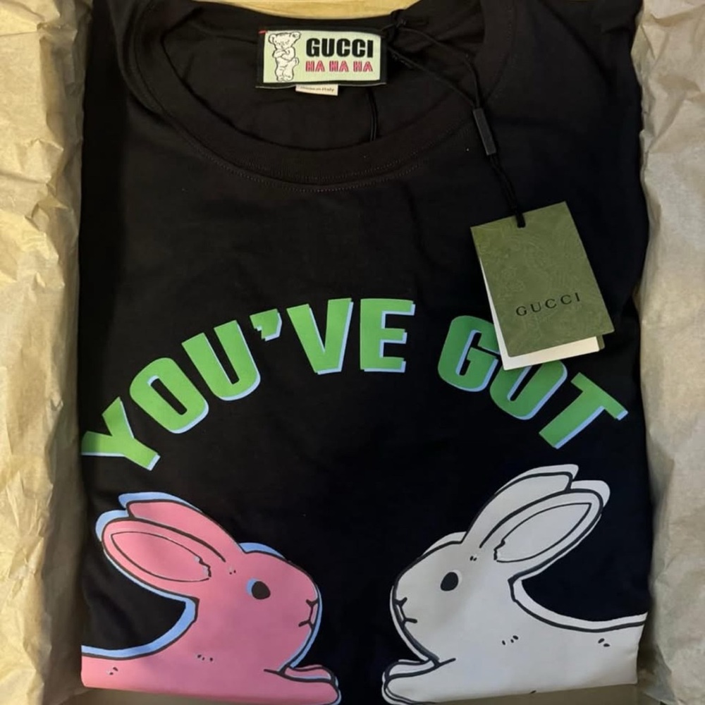 GUCCI X HARRY STYLES HA HA HA TSHIRT - XXL